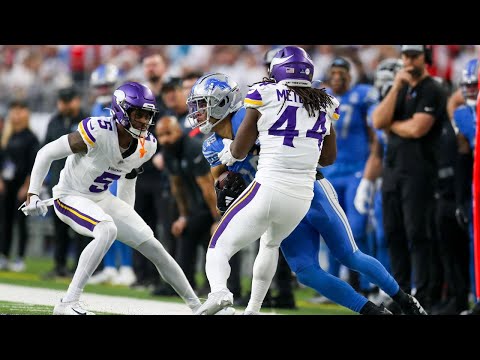 Late Stop by Vikings Defense Not Enough Against Lions