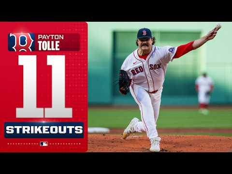 Payton Tolle was COOKING for the 보스턴 레드삭스!  (11 strikeouts in a quality start!)  | MLB 하이라이트