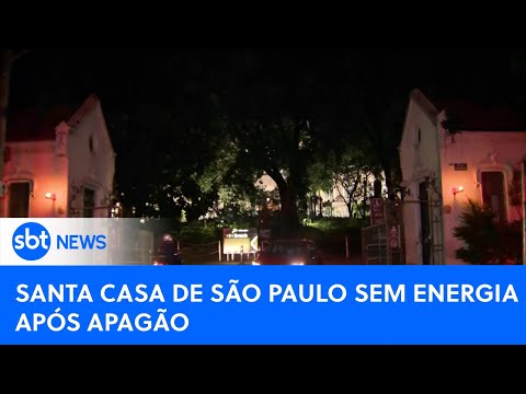 Bairros do centro de São Paulo são prejudicados pelo apagão |#SBTNewsnaTV(19/03/24)