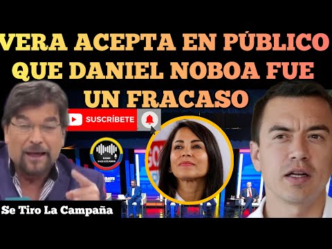 CARLOS VERA TERMINA POR ACEPTAR QUE DANIEL NOBOA FRACASO EN EL DEBATE PRESIDENCIAL NOTICIAS RFE TV