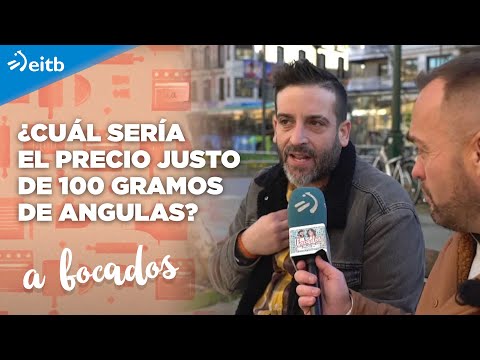 ¿Cuál sería el precio justo de 100 gramos de angulas?