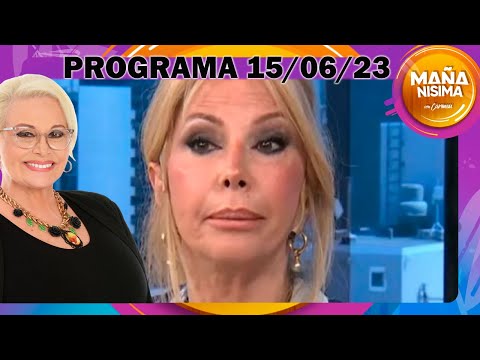 Mañanísima con Carmen- Programa del 15/06/23 - Graciela Alfano, un ejemplo de sabiduría