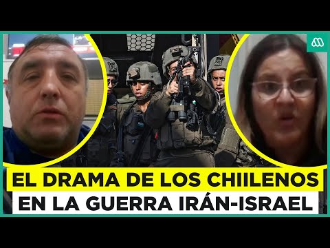 Chilenos en medio de los bombardeos de Irán a Israel