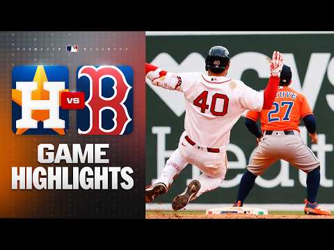 휴스턴 애스트로스 vs 보스턴 레드삭스 경기 하이라이트 (5/3/26) | MLB 하이라이트