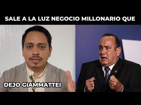 DIPUTADO JOSE CHIC REVELA EL NEGOCIO MILLOARIO DE GIAMMATTEI CON LOS HOSPITALES | GUATEMALA