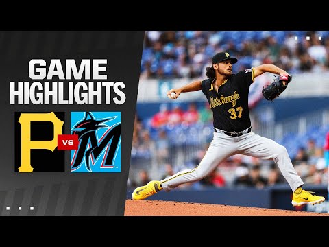 Pirates vs. Marlins Game Highlights (3/30/24) | MLB Highlights
