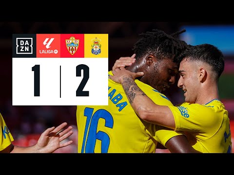 UD Almería vs UD Las Palmas 1 2 Resumen y goles Highlights LALIGA