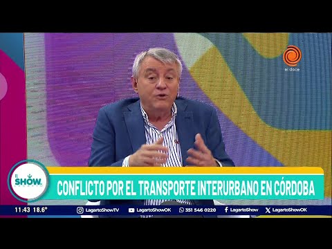 Situación por el conflicto por el transporte interurbano en Córdoba