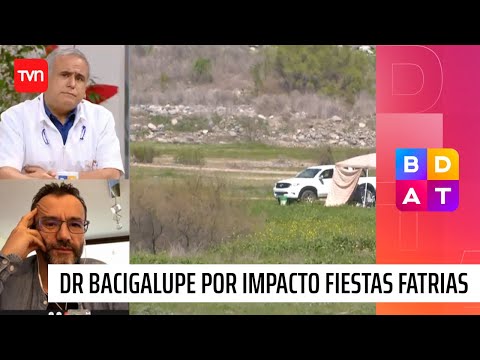 Doctor Bacigalupe: Hacia fines de la próxima semana podríamos tener el impacto de Fiestas Patrias