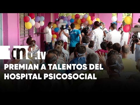 Premian talentos de pacientes en el Hospital Psicosocial, Managua - Nicaragua