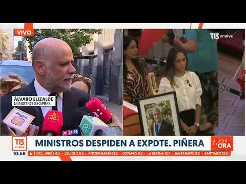 Ministro de la Segpres Álvaro Elizalde: Funeral del expresidente es un hito republicano