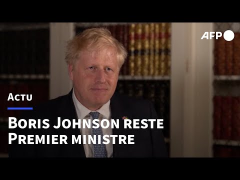 Partygate : Boris Johnson sauve sa tête | AFP