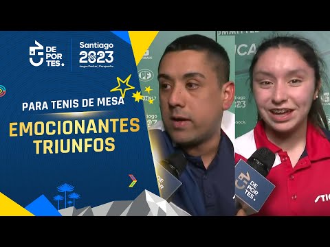 Maximiliano Rodríguez y Florencia Pérez hablan tras ganar medalla de oro en Santiago 2023