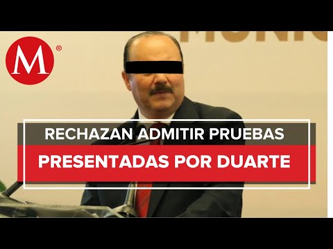 Jueces rechazan admitir pruebas presentadas por César Duarte y su esposa