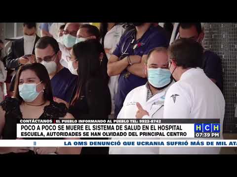 Hospital Escuela colapsado y las autoridades de Salud no refuerzan el principal centro médico del pa