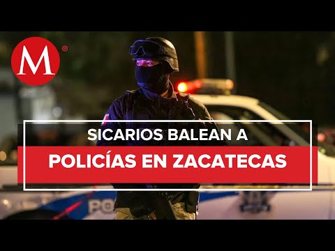 Comando armado ataca a policías estatales en Guadalupe, Zacatecas