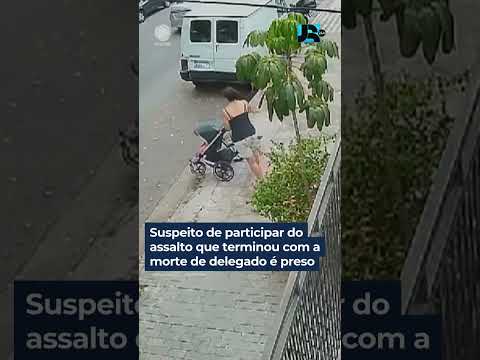 Polícia prende suspeito de participar do assalto que terminou com a morte de delegado em SP #shorts