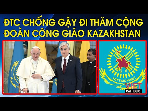 ĐTC Phanxico chống gậy đi thăm cộng đoàn Công Giáo Kazakhstan đang phát triển vững mạnh