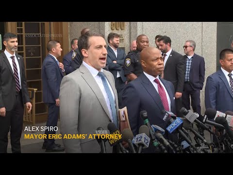 New York City Mayor Eric Adams pleads not guilty to taking bribes and illegal campaign contributions