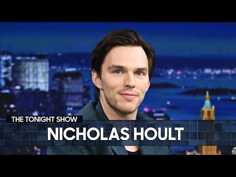 Nicholas Hoult and Jimmy Eat Real Crickets to Celebrate Renfield | The Tonight Show