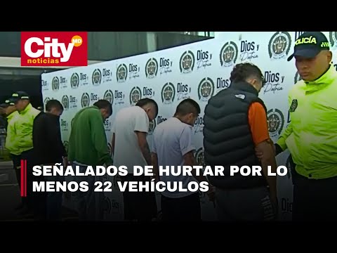 Cayeron ‘Los Toyoteros’ dedicados al hurto de camionetas de alta gama en Bogotá | CityTv