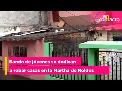 Robos en viviendas y extorsiones en la Martha de Roldos  | En Contacto| Ecuavisa