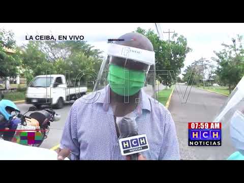 Ceibeños protestan contra cobros abusivos y racionamientos de la Energía Eléctrica
