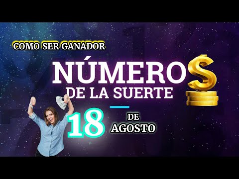 Números De La Suerte ACUARIO 2024 GANA LA #LOTERÍA 18 Agosto de 2024