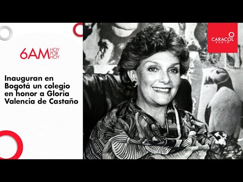 Colegio de Bogotá lleva el nombre de la “primera dama” de la televisión colombiana | Caracol Radio