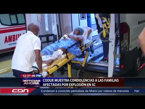 CODUE muestra condolencias a las familias afectadas por explosión de San Cristóbal