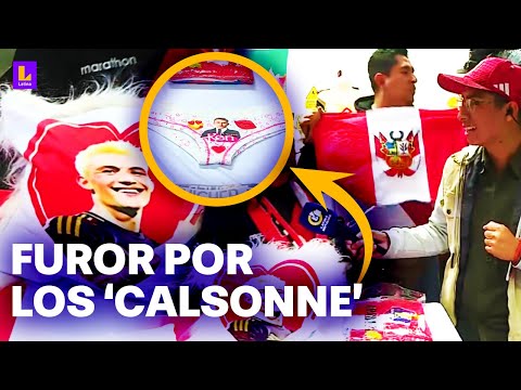 Conoce el 'calsonne' que causa furor en Gamarra previo al partido entre Perú y Canadá