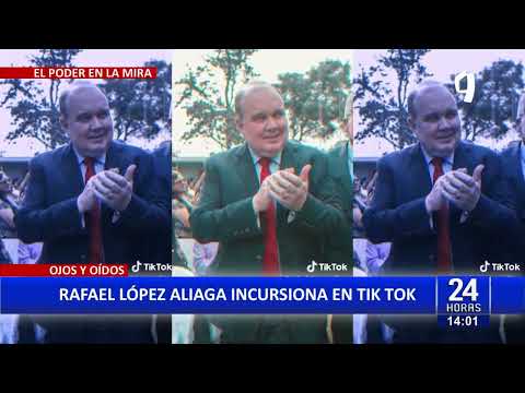 24 horas | Alcalde López Aliaga se muestra más activo en TiKTok