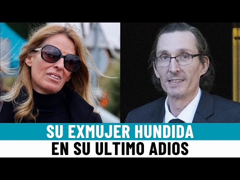 MÓNICA MARTÍN LUQUE exmujer de Fernando Gómez Acebo COMPLETAMENTE HUNDIDA en su ÚLTIMO ADIÓS