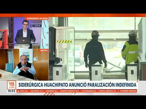 Siderúrgica Huachipato anunció paralización indefinida