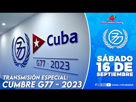 Continúa la Cumbre del G77 y China en La Habana, Cuba