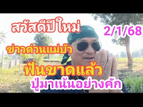 สวัสดีปีใหม่แจ้งข่าวด่วนแม่บัว