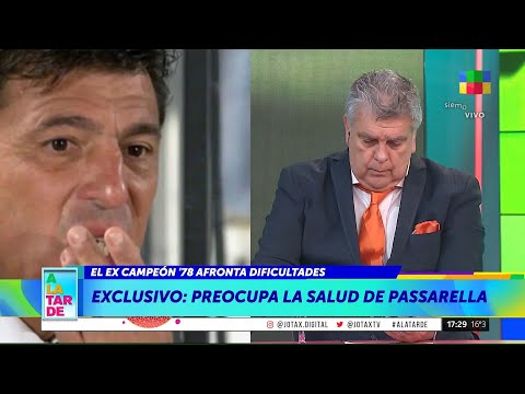 Preocupa la salud de Daniel Passarella