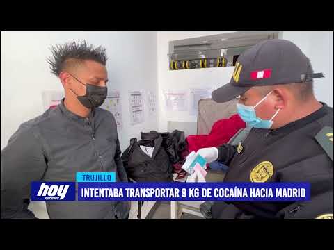 Intentaba transportar 9 kg de cocaína hacia Madrid