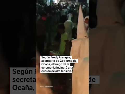 Descarga eléctrica en celebración de Semana Santa dejó 13 heridos en Ocaña | El Espectador