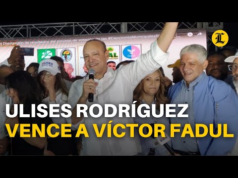 Ulises Rodríguez gana la Alcaldía de Santiago de los Caballeros sobre Víctor Fadul y el PLD