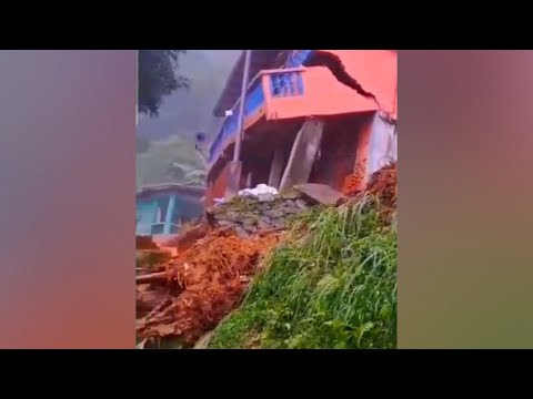 Emergency Response And Recovery Efforts In Charlotteville After Unprecedented Rainfall And Flooding