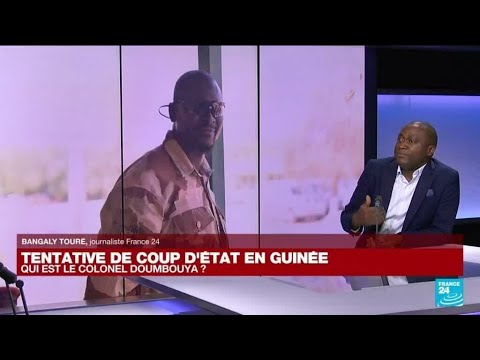 Coup d'État en Guinée : Qui est le colonel Doumbouya  • FRANCE 24