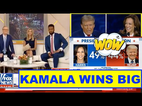 Fox News  HOSTS Humiliated: Kamala Harris SURGES in THEIR OWN Polls,  FOX AND FRIENDS SILENCED