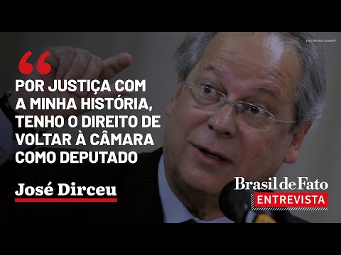 José Dirceu: 'Por justiça à minha história, tenho o direito de voltar à Câmara' | #BdFEntrevista