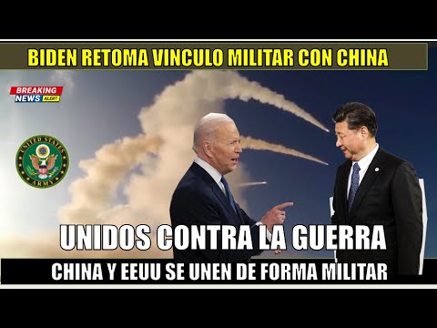 Alianza MILITAR China EEUU para detener la guerra de Israel