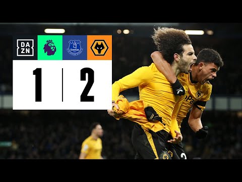 Everton vs Wolverhampton (1-2) | Resumen y goles | Highlights Premier League