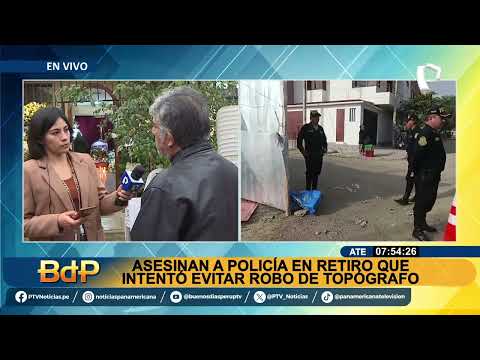 Asesinan a policía en retiro que intentó evitar robo de topógrafo en Trujillo