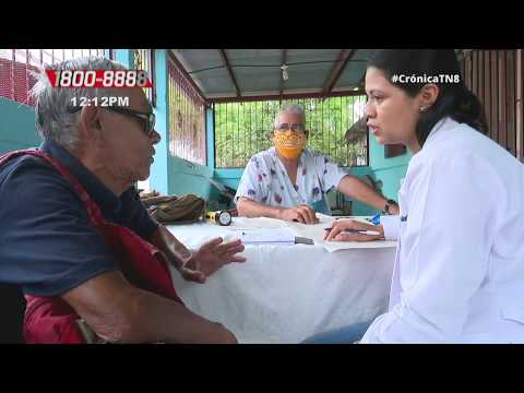 Jornada de salud con clínica móvil en el barrio 14 de Junio, Managua - Nicaragua