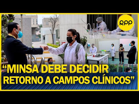 Perú: Estudiantes de medicina realizan protestas para reapertura de internado para prácticas