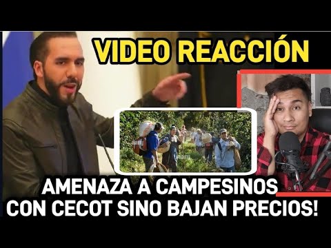 Nayib amenaza a campesinos y distribuidores con meterlos presos sino bajan el precio de la comida!